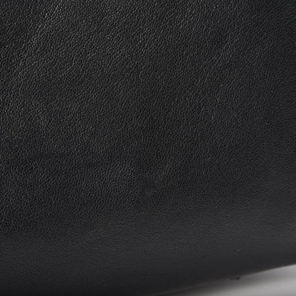 Celine Lambskin Large Trio Crossbody Bag Black 10 of 11