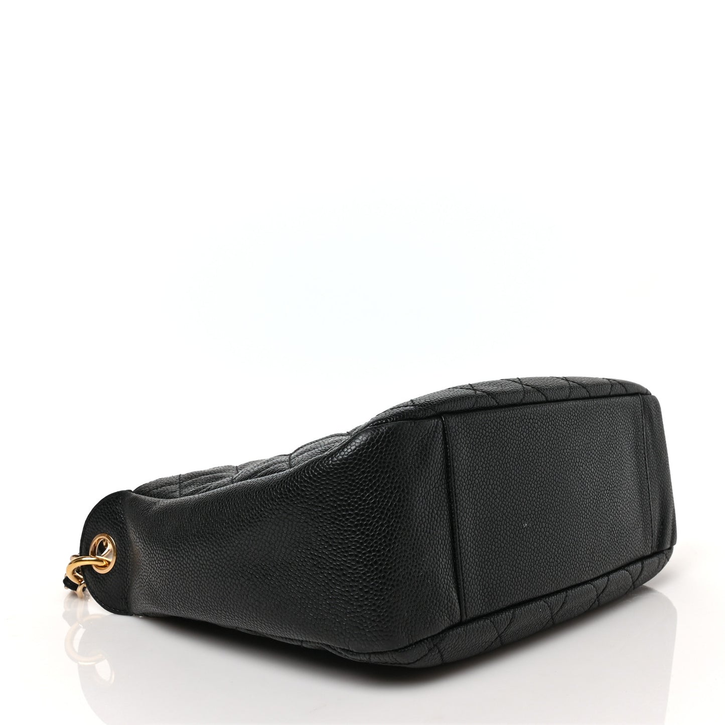 Caviar Quilted Timeless CC Shoulder Bag Black