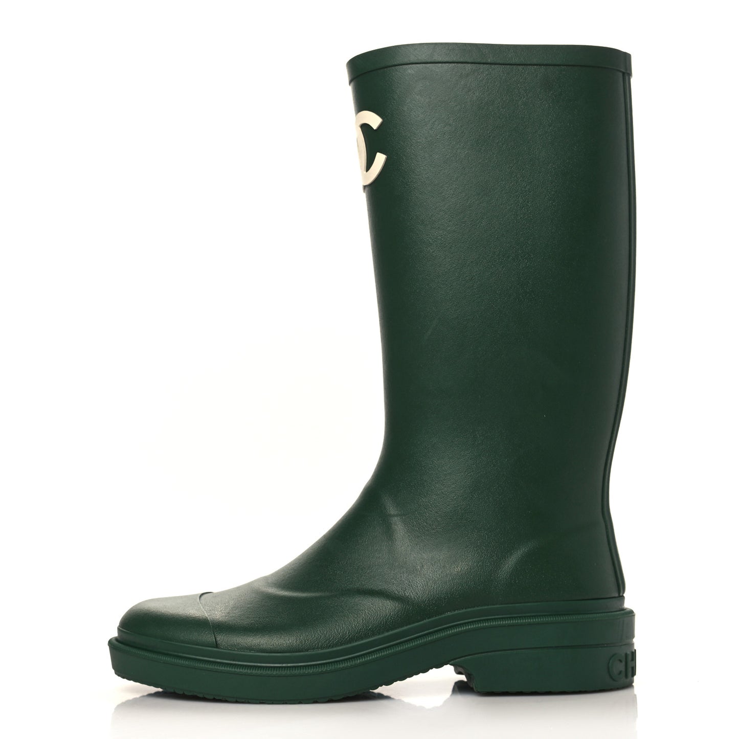 Caoutchouk CC High Boots 37 Dark Green
