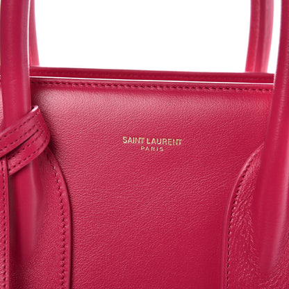 Saint Laurent Calfskin Small Sac De Jour Bubblegum 8 of 11