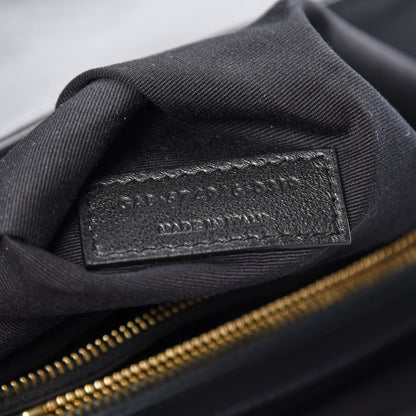 Saint Laurent Calfskin Y Quilted Monogram Medium Loulou Chain Satchel Asphalt 8 of 10
