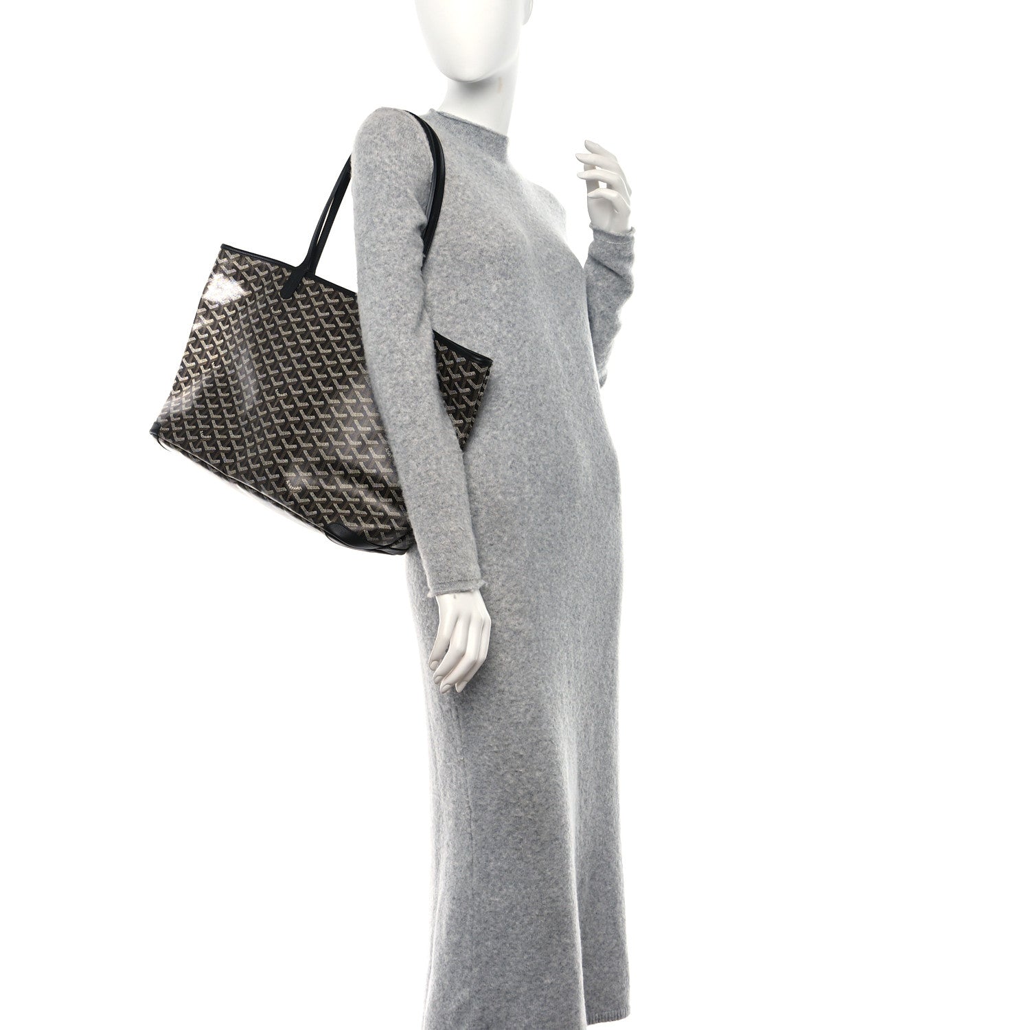 Goyard Goyardine Artois MM Black 3 of 9