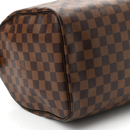 Louis Vuitton Damier Ebene Speedy 35 8 of 10
