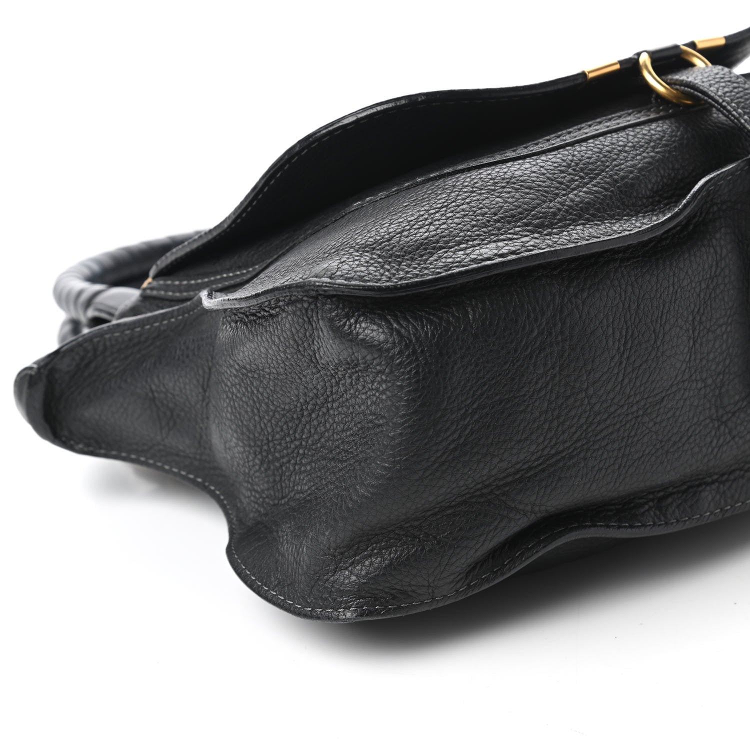 Chloe Calfskin Medium Marcie Satchel Black 6 of 11