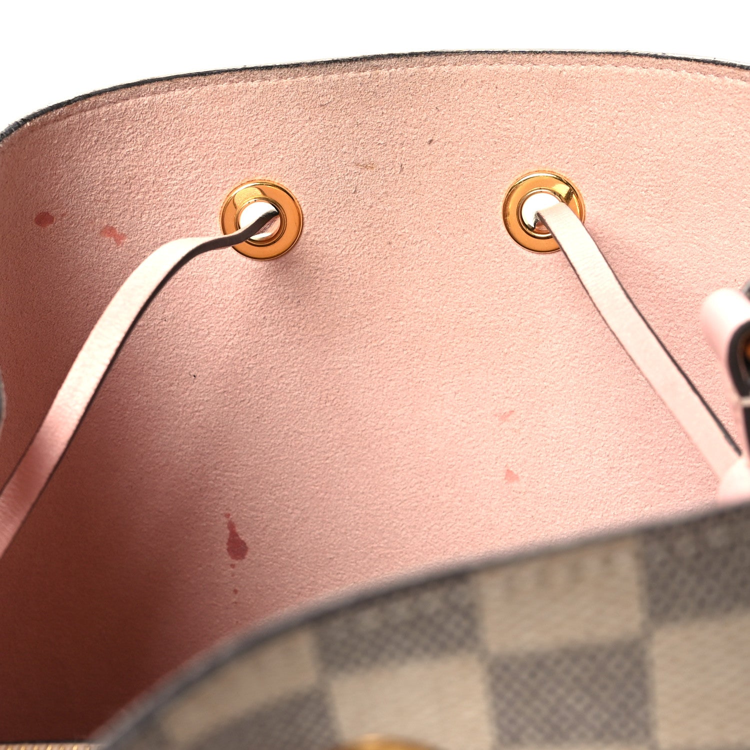 Louis Vuitton Damier Azur Neonoe MM Eau De Rose 13 of 15