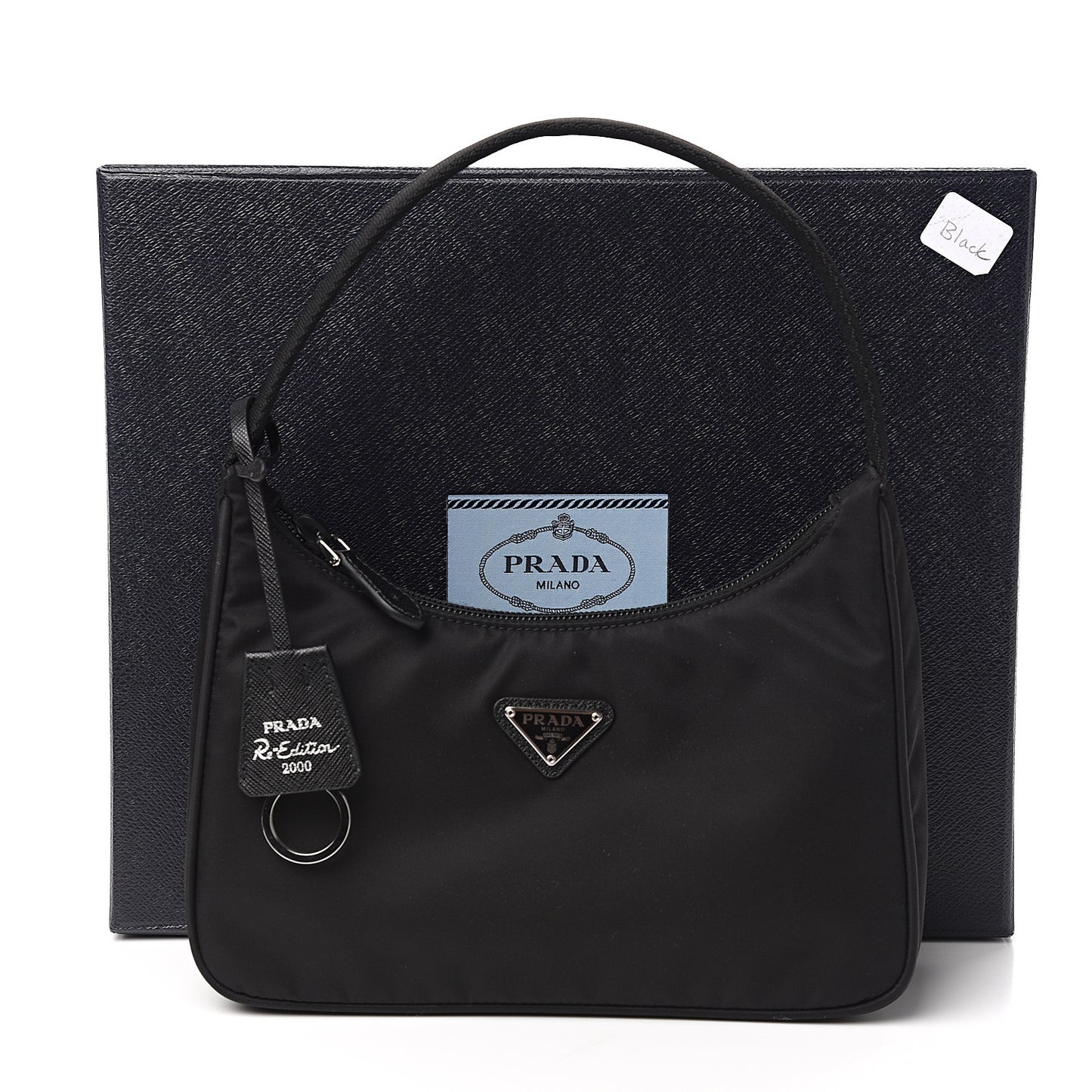Tessuto Nylon Mini Re-Edition 2000 Bag Black