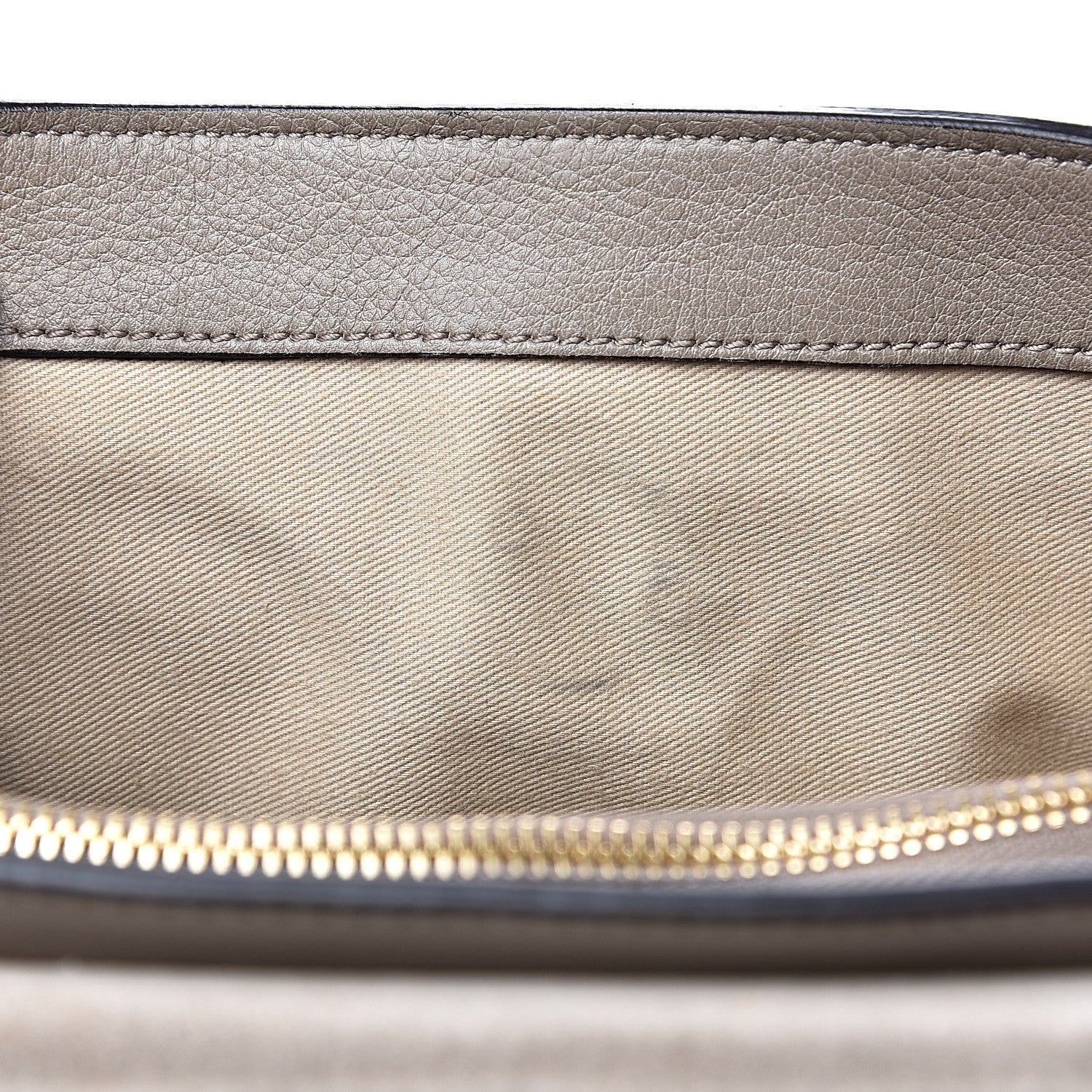 Chloe Calfskin Small Faye Day Shoulder Bag Motty Grey 14 of 14