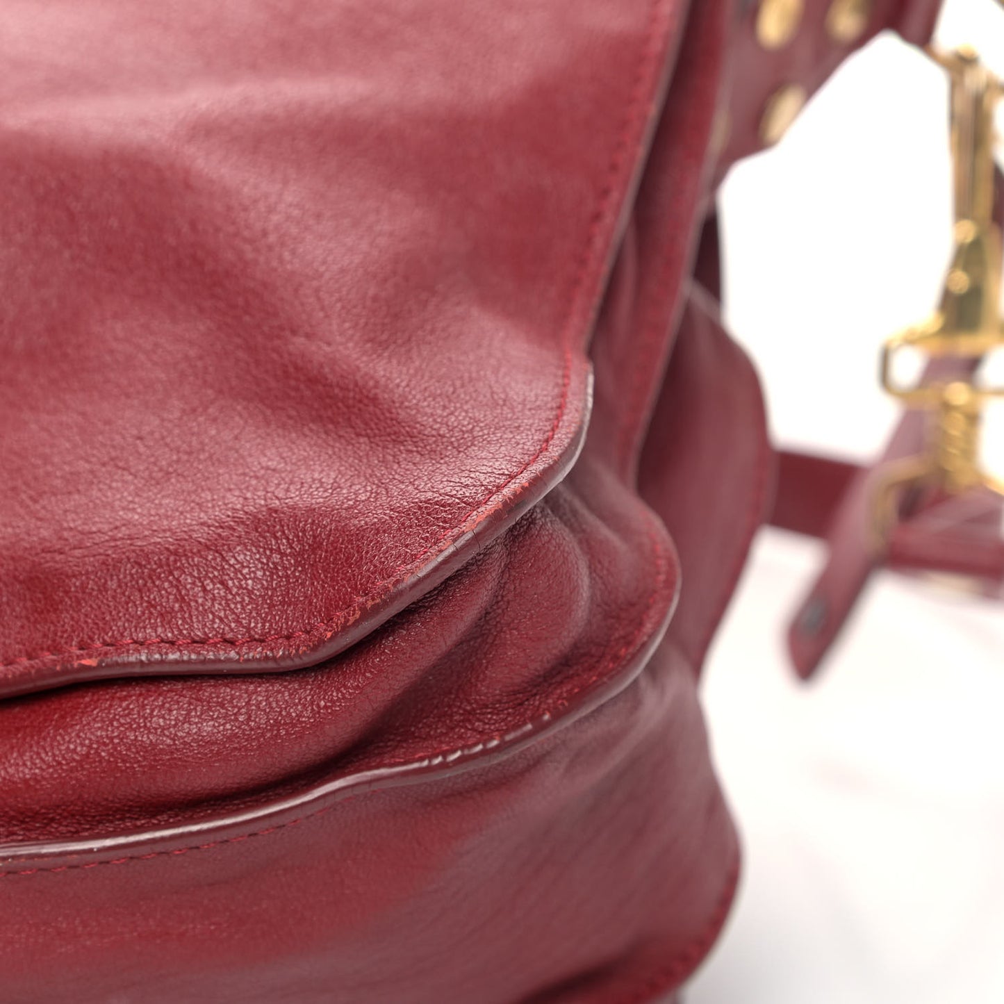 Lambskin Medium PS1 Satchel Chianti