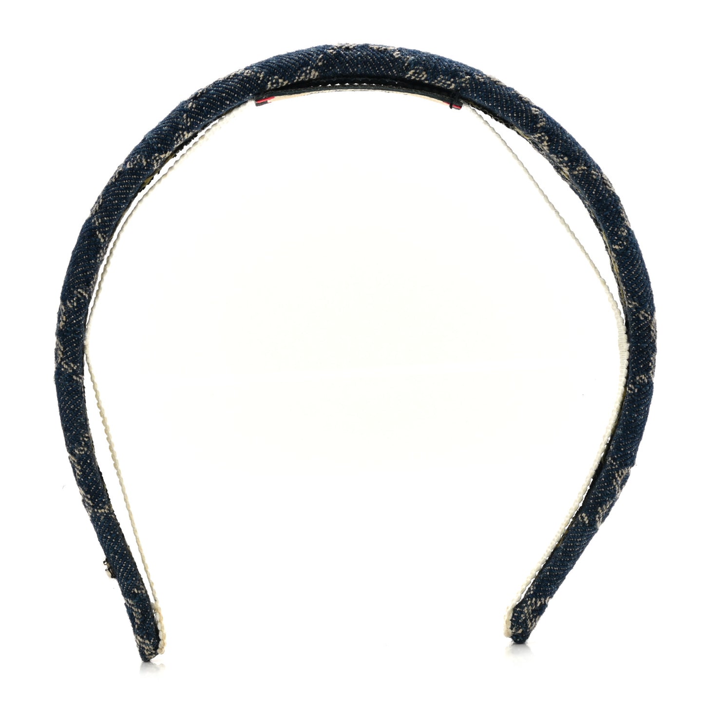 Denim Monogram Headband