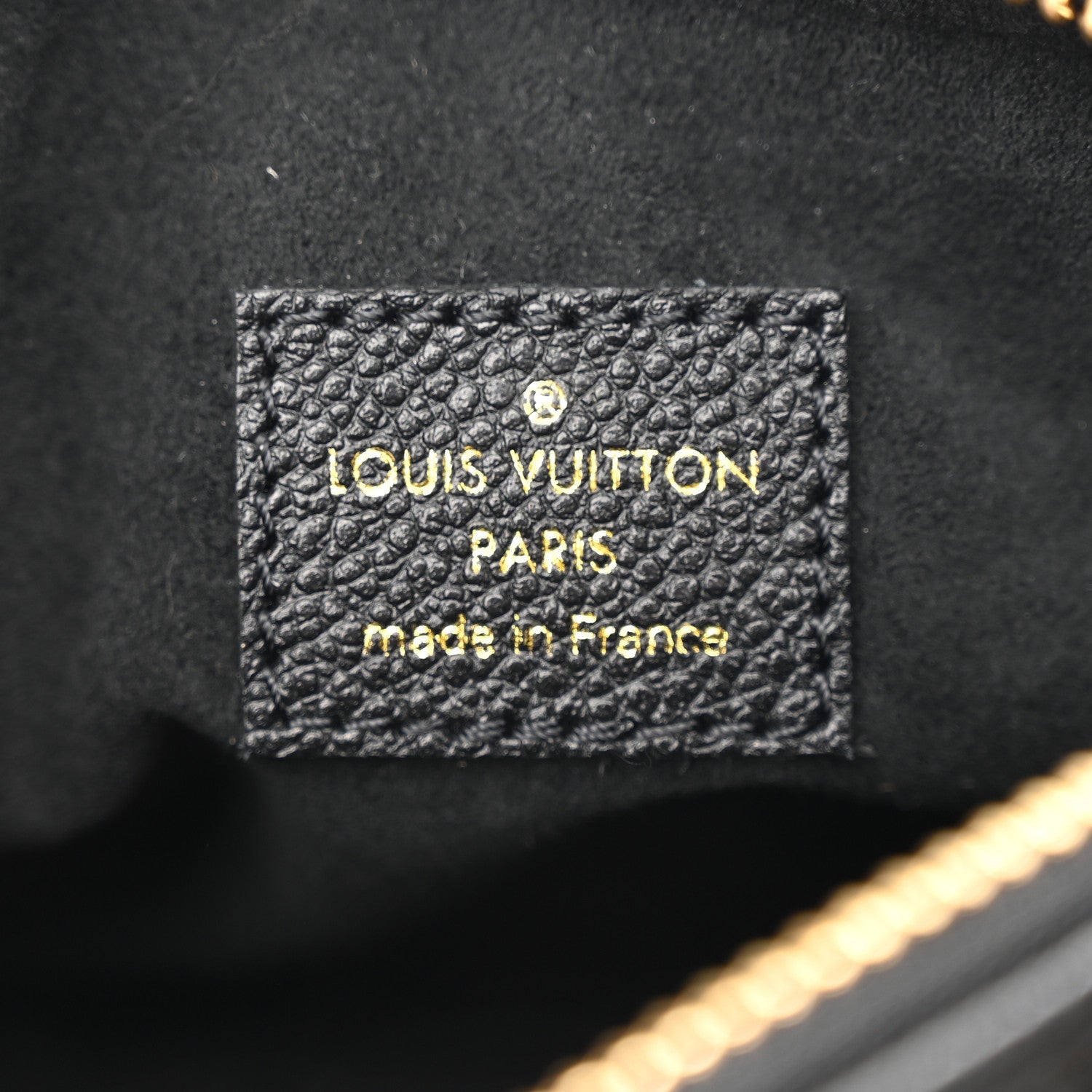 Louis Vuitton Empreinte Monogram Giant Nano Speedy Black Beige 6 of 9