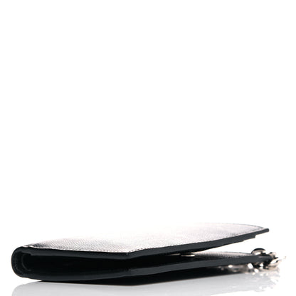 Saint Laurent Grain De Poudre North South Chain Wallet Black 3 of 7