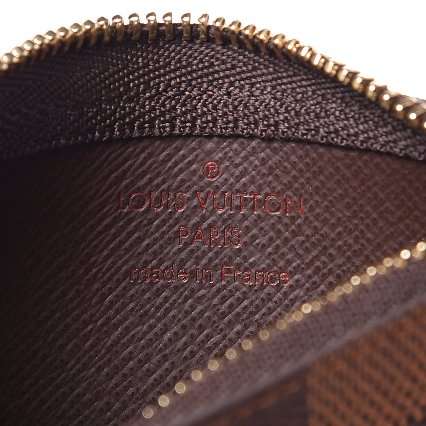 Damier Ebene Key Pouch