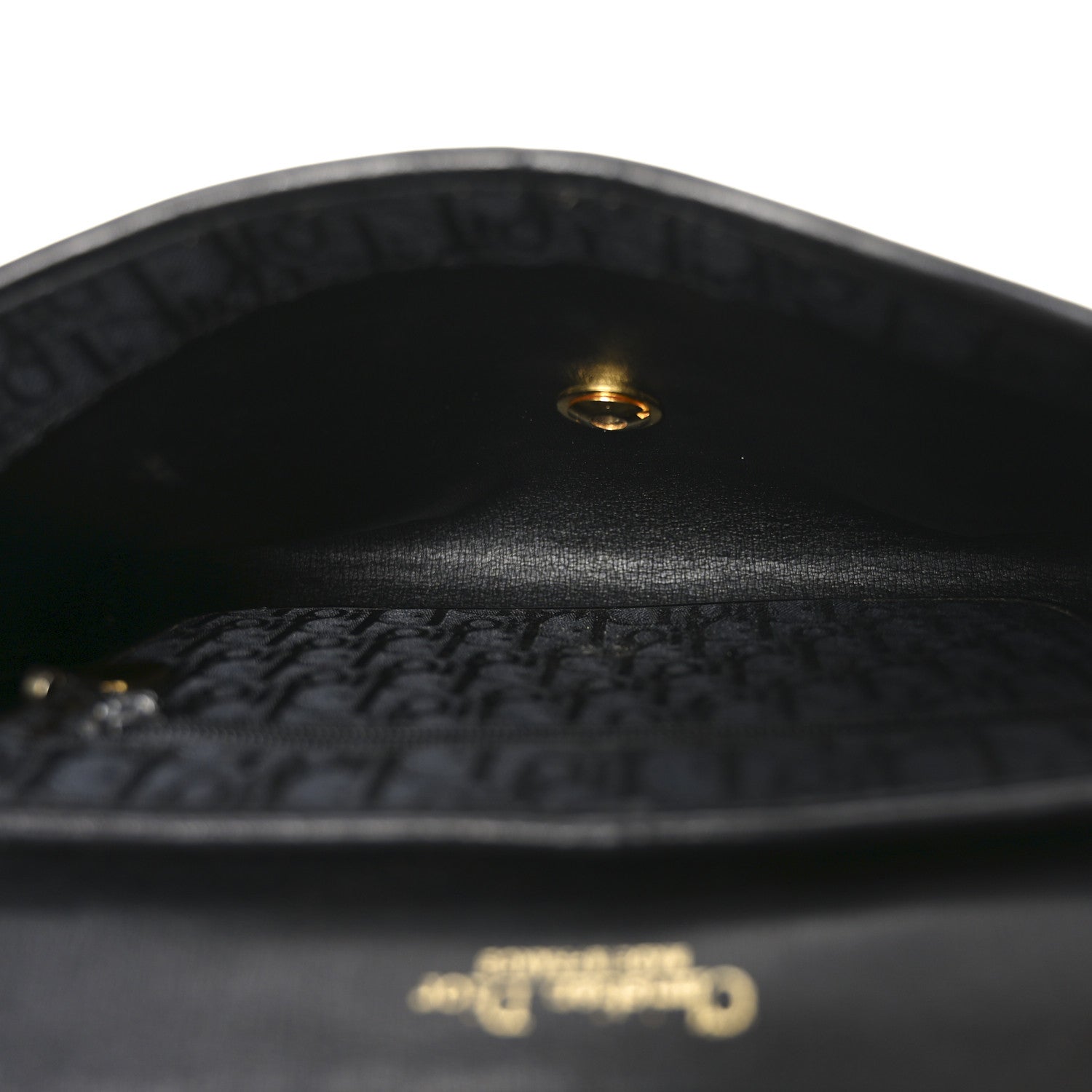 Christian Dior Canvas Trotter Crossbody Black 8 of 16