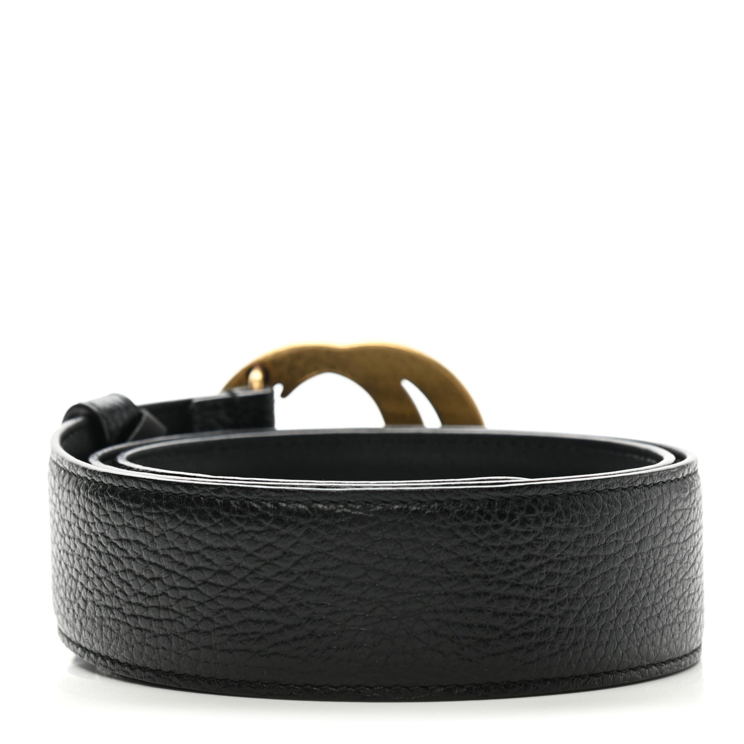 Dollar Calfskin Interlocking G Belt 85 34 Black