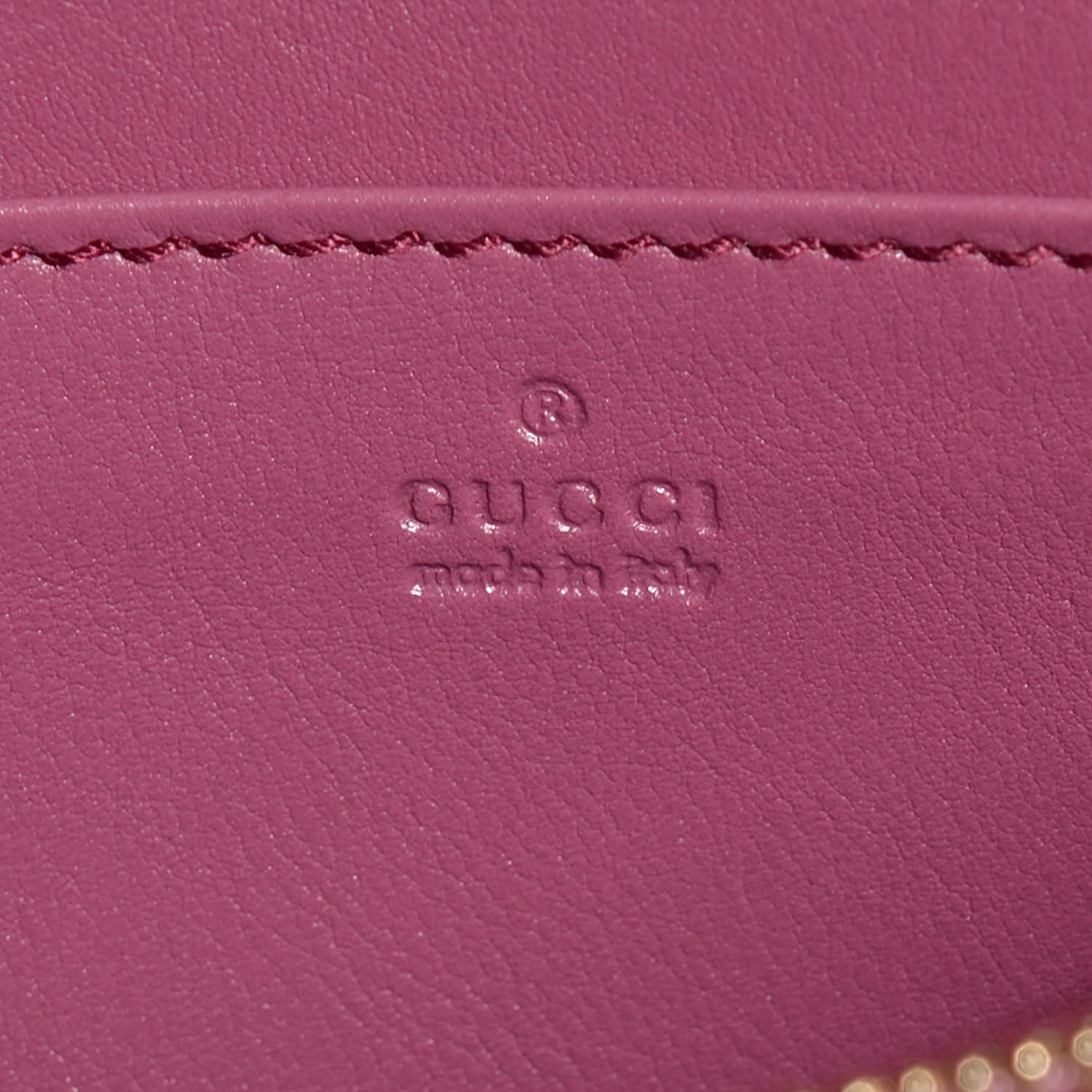 Gucci Microguccissima Travel Document Case Pink 7 of 8