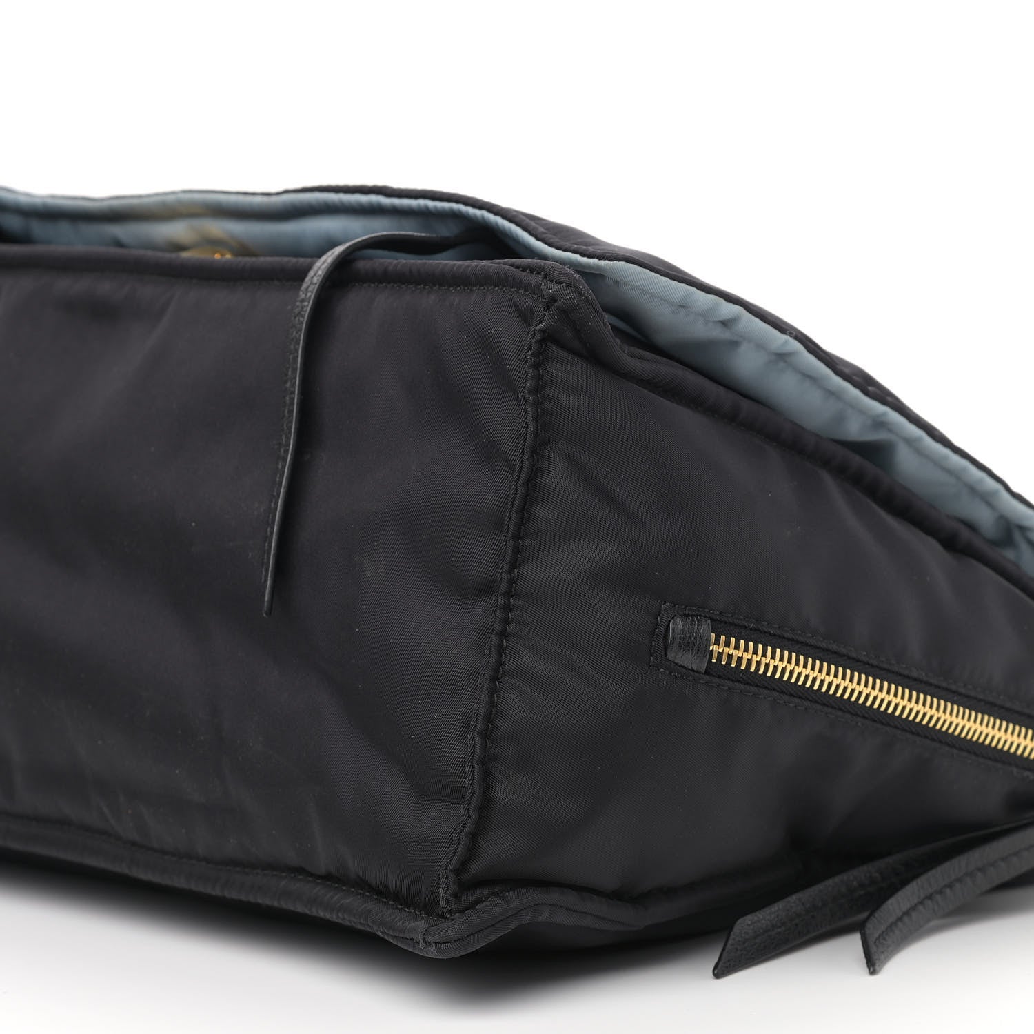 Prada Tessuto Nylon Etiquette Flap Black 10 of 14