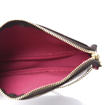 Louis Vuitton Monogram 2020 Christmas Animation Roller Coaster Mini Pochette Accessories Pivoine 4 of 9