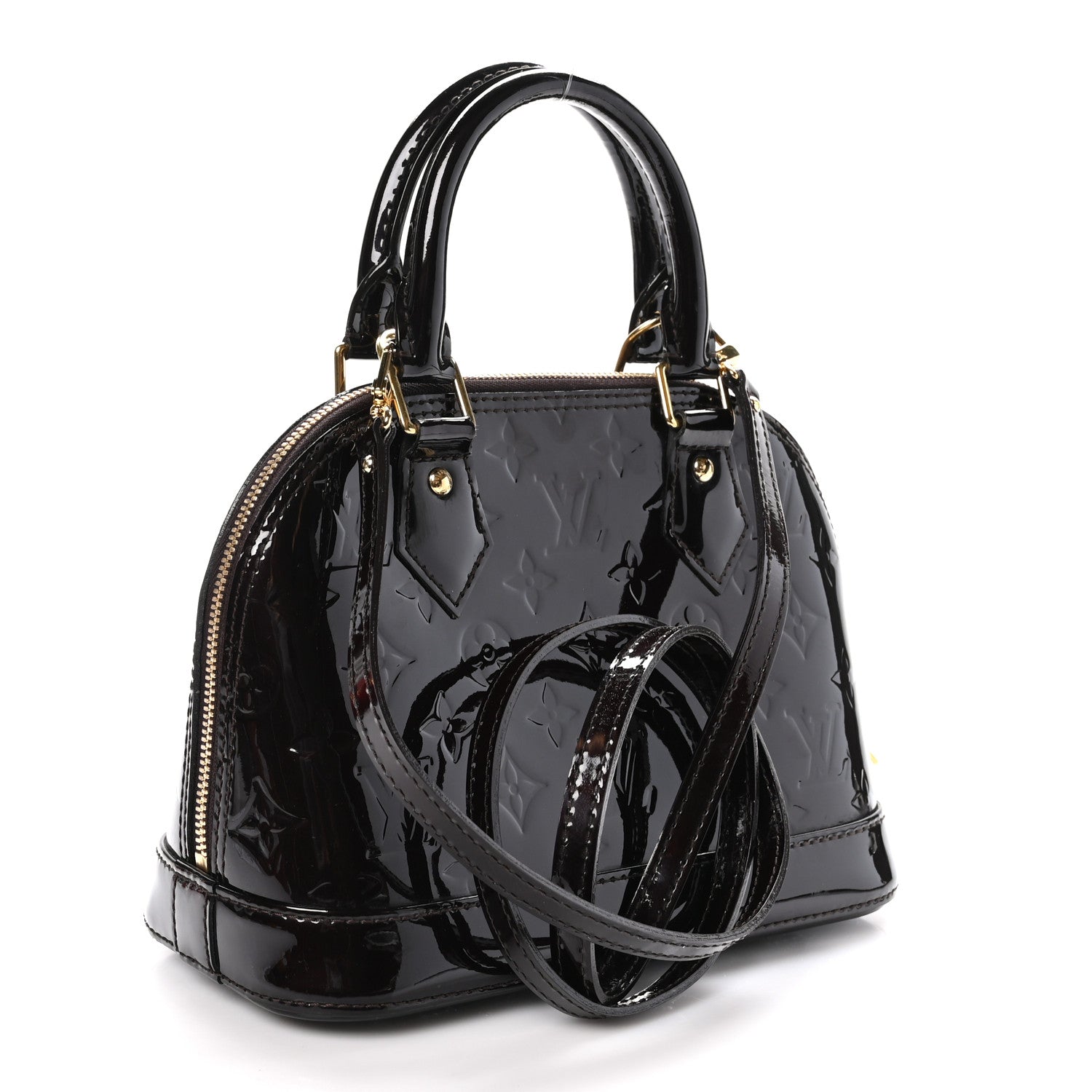 Louis Vuitton Vernis Alma BB Amarante 3 of 9