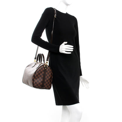 Louis Vuitton Damier Ebene Speedy Bandouliere 30 2 of 8