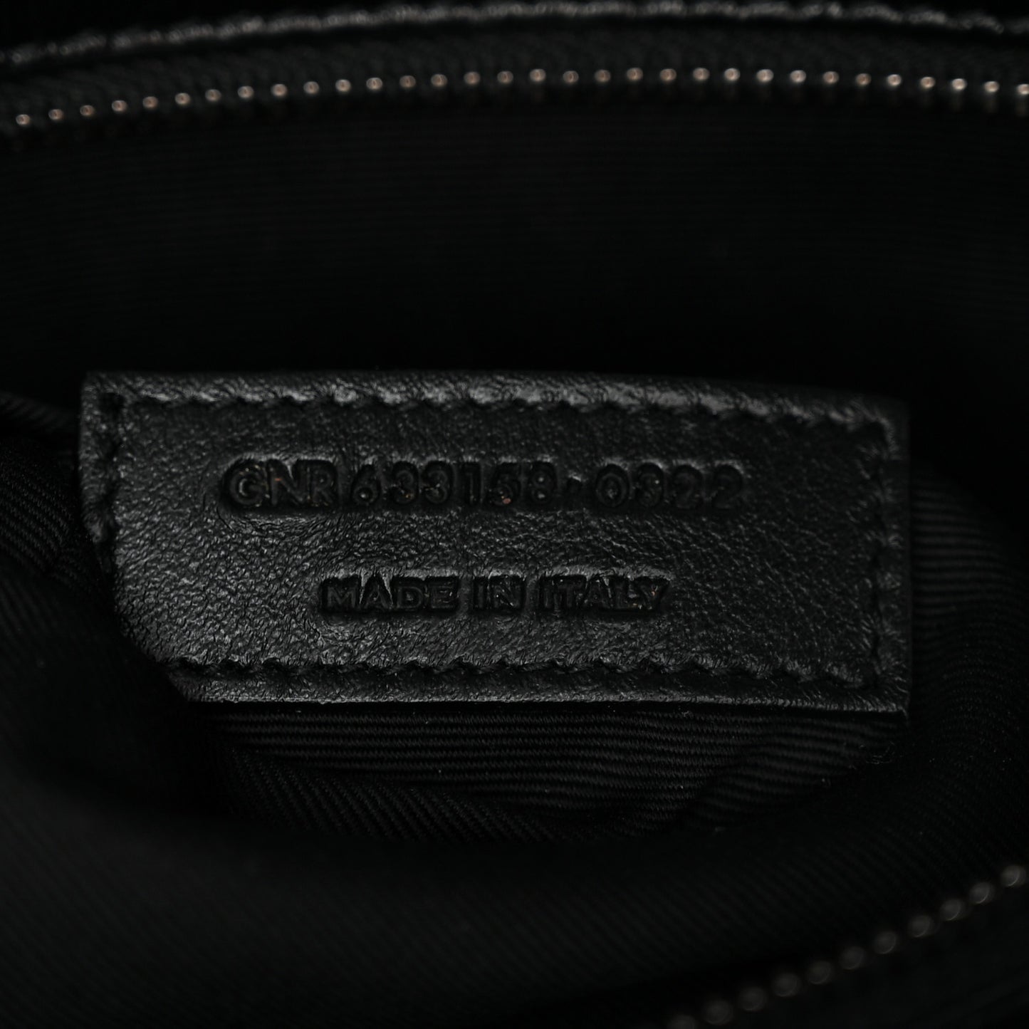 Crinkled Calfskin Matelasse Monogram Medium Niki Chain Satchel Black