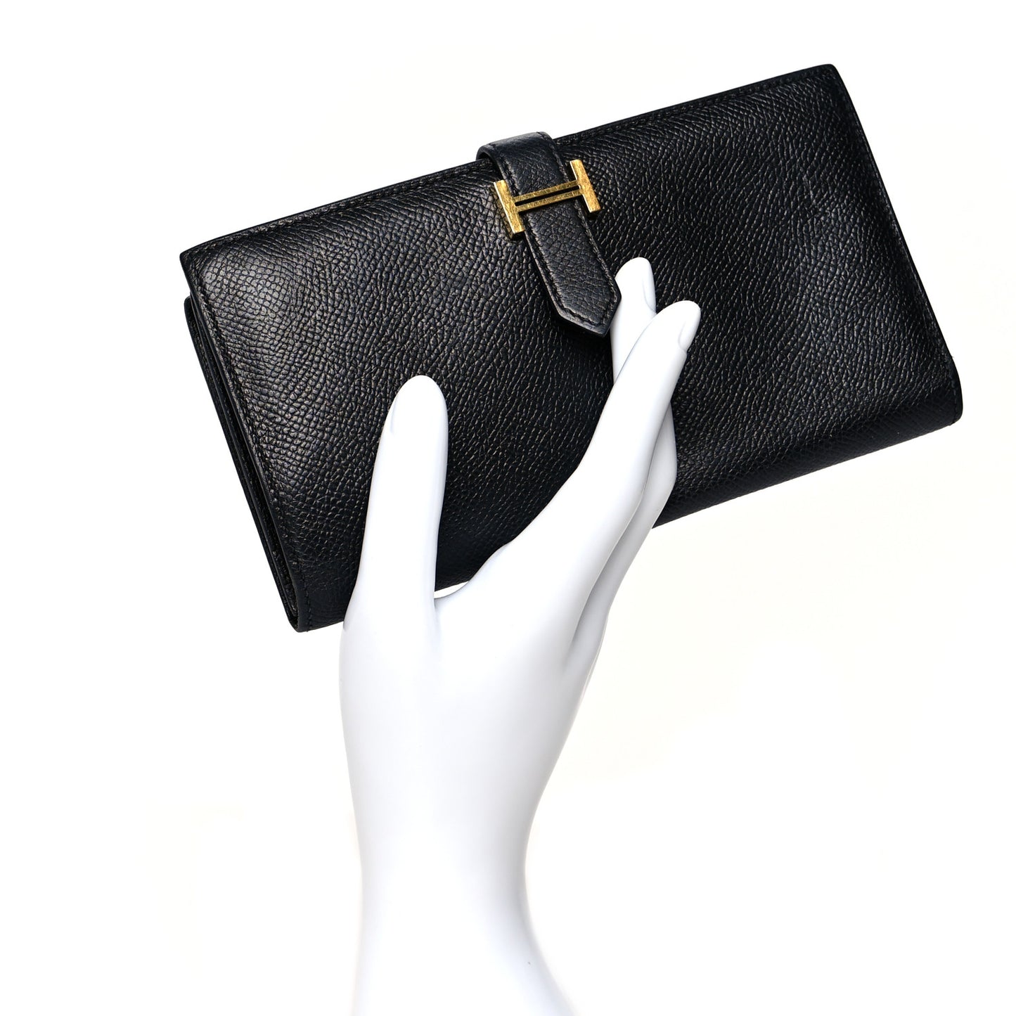 Epsom Bearn Gusset Wallet Black