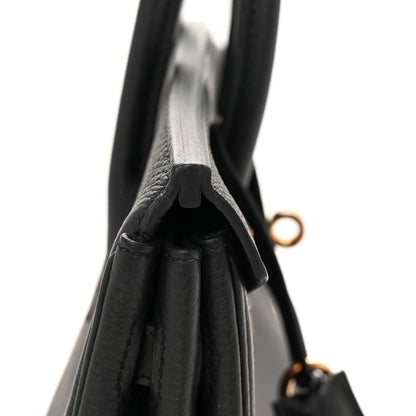 Hermes Togo Birkin 25 Black 12 of 13