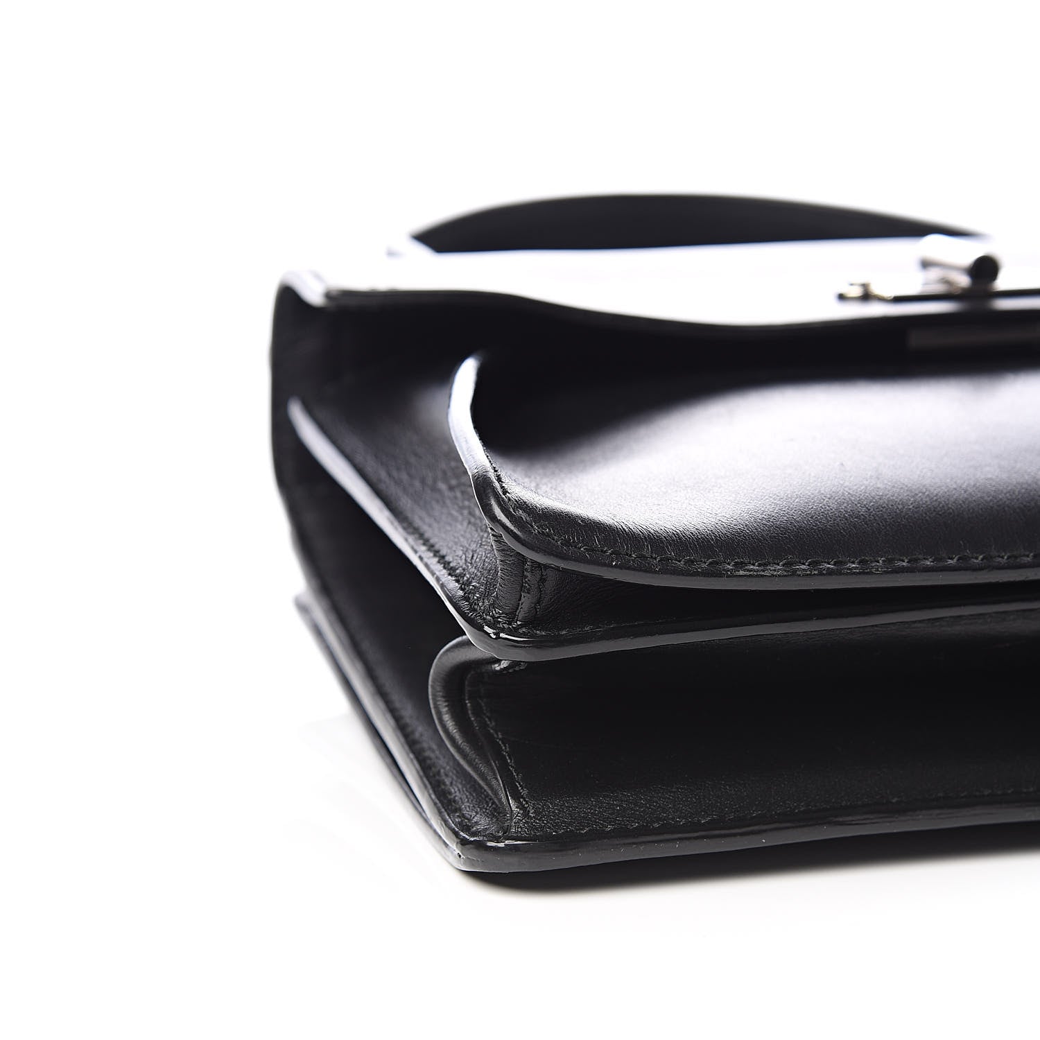 Proenza Schouler Calfskin Small Hava Top Handle Bag Black 9 of 11