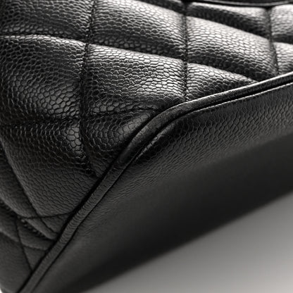 Chanel Caviar Quilted Medallion Tote Black 12 of 16