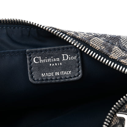 Christian Dior Monogram Shoulder Bag Blue 6 of 9