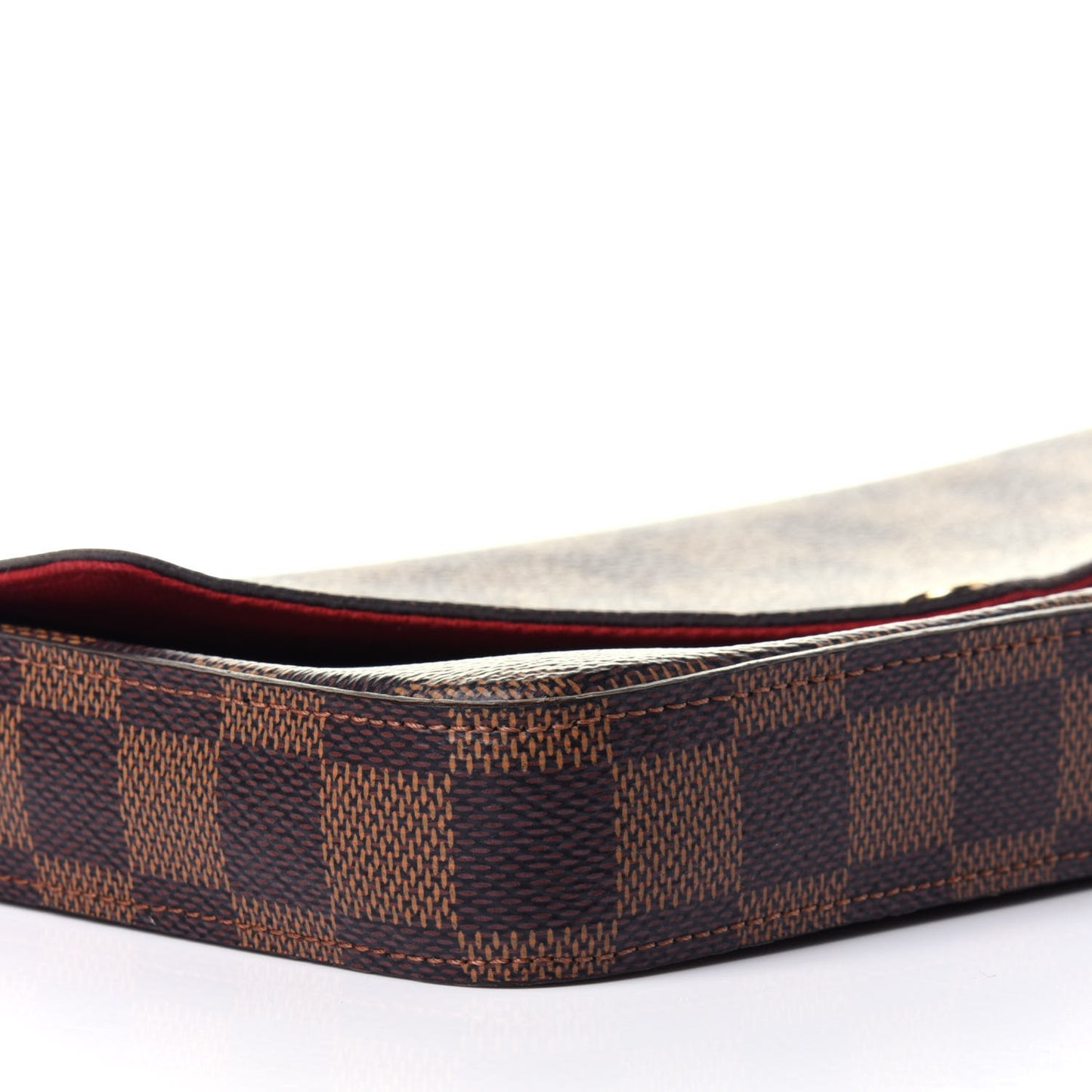 Damier Ebene Pochette Felicie Chain Wallet
