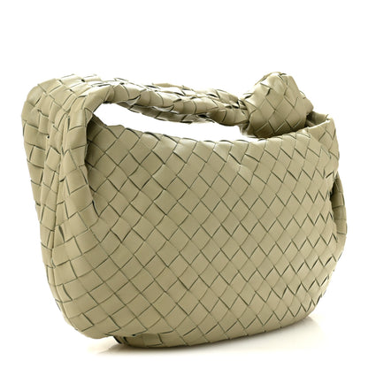 Bottega Veneta Nappa Intrecciato Teen Jodie Hobo Travertine 3 of 11