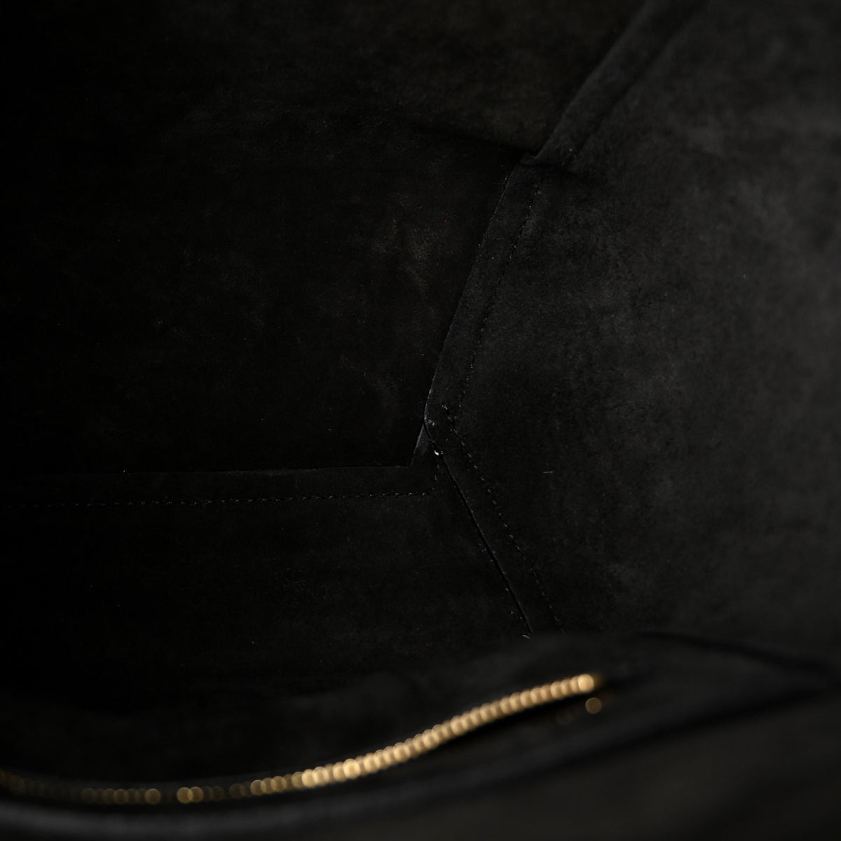 Celine Soft Grained Calfskin Small Sangle Bucket Bag Black 5 of 9
