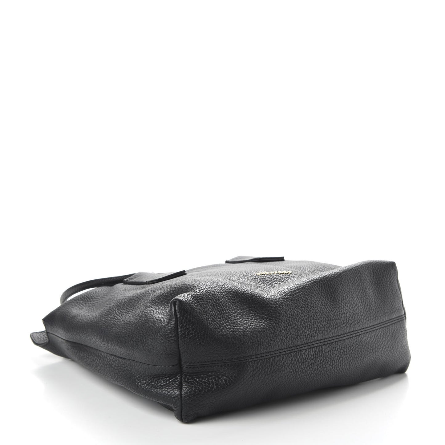London Grainy Calfskin Medium Baynard Tote Black
