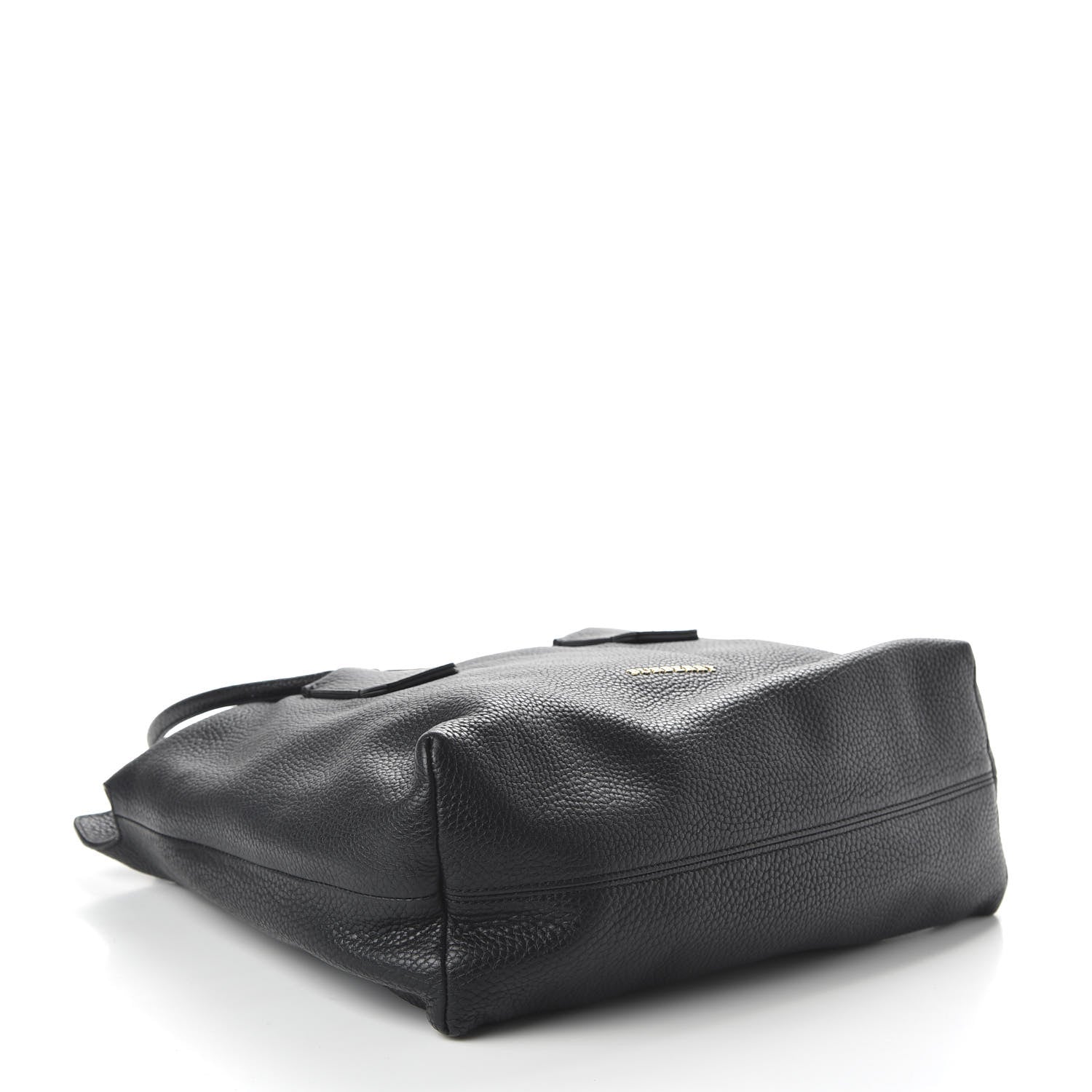 Burberry London Grainy Calfskin Medium Baynard Tote Black 4 of 9