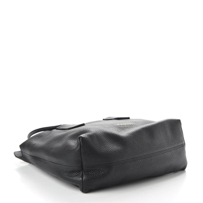 Burberry London Grainy Calfskin Medium Baynard Tote Black 4 of 9