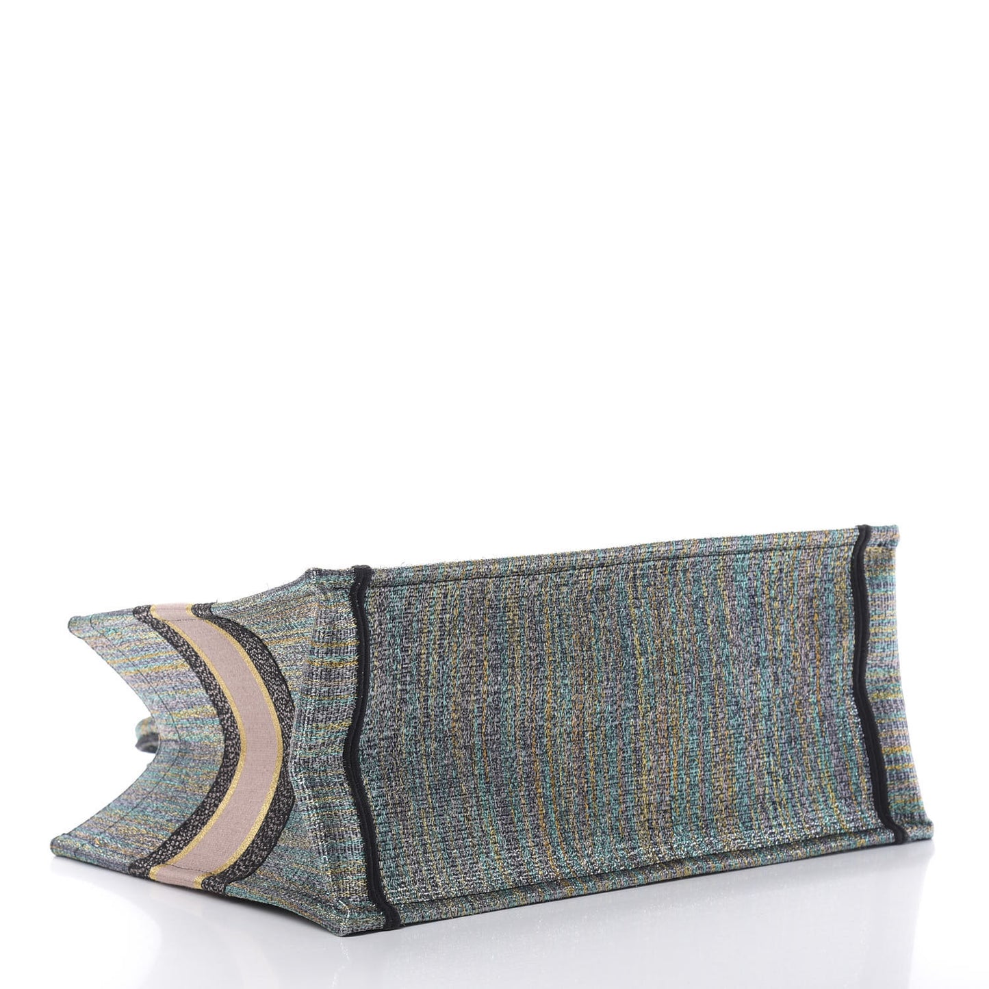 Metallic Toile Medium Middle East Rose Gold Book Tote