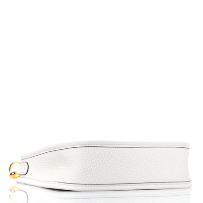 Hermes Taurillon Clemence Amazone Evelyne TPM New White 4 of 9