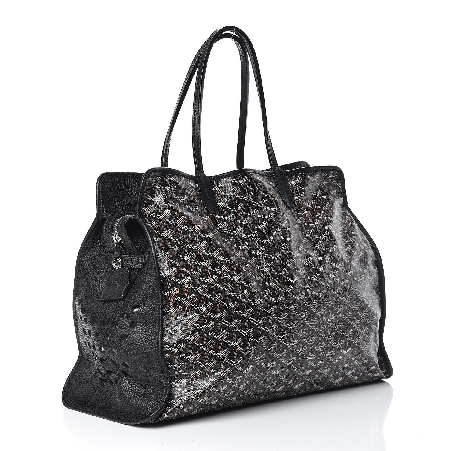 Goyard Goyardine Sac Hardy Pet Carrier PM Black 3 of 10