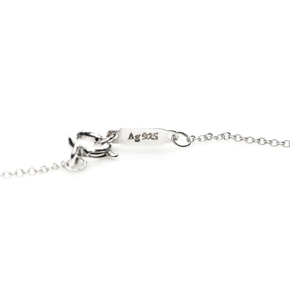 Tiffany Sterling Silver 1837 Interlocking Circles Pendant Necklace 5 of 6