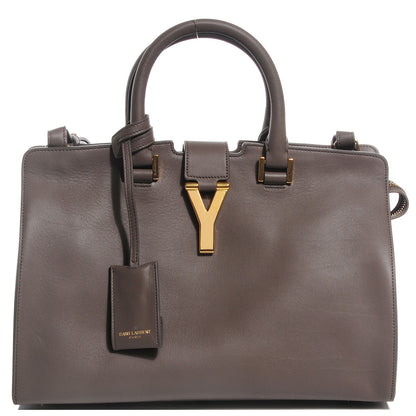 Saint Laurent Calfskin Small Classic Y Cabas Gray 1 of 7