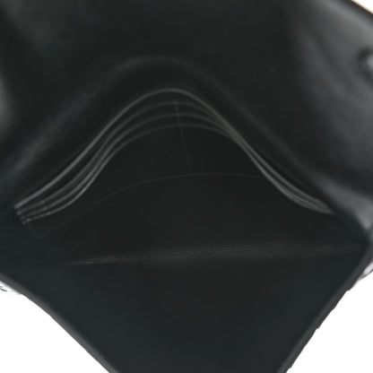 Bottega Veneta Nappa Intrecciato Flap Pouch Black 5 of 7