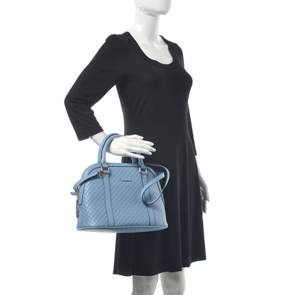 Gucci Microguccissima Medium Dome Bag Mineral Blue 2 of 9