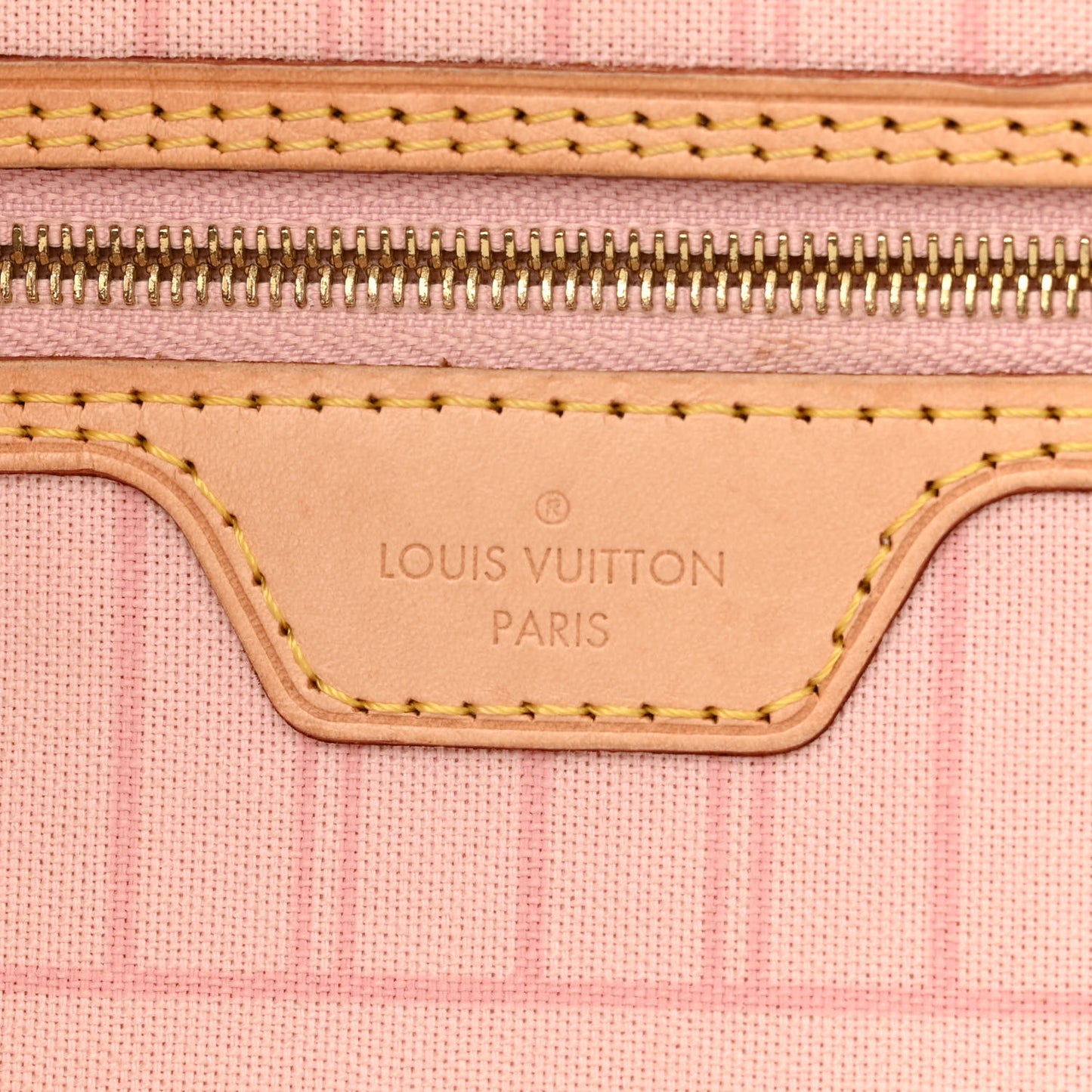 Damier Azur Neo Neverfull MM Rose Ballerine