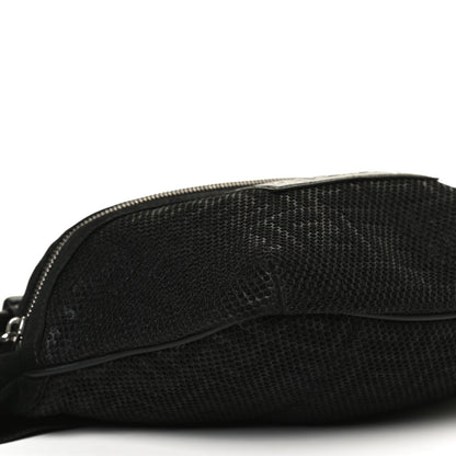 Fendi Neoprene FF Perforated Belt Bag Black 9 of 10