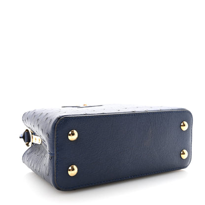 Louis Vuitton Ostrich Capucines Mini Indigo 4 of 10