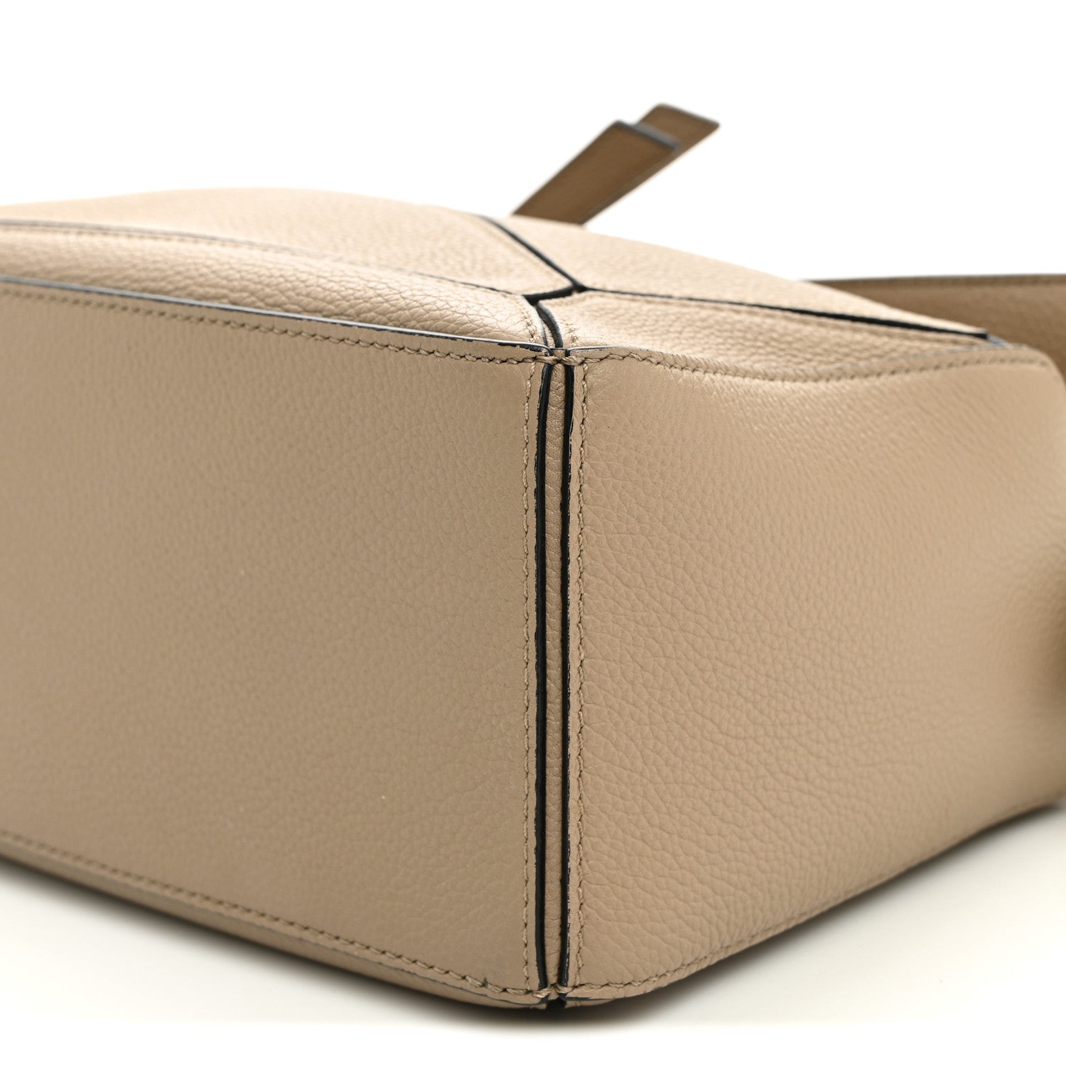 Loewe Grained Calfskin Small Puzzle Bag Sand 9 of 9