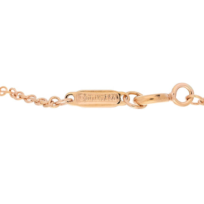 Tiffany 18K Rose Gold Diamond Atlas Bar Pierced Bracelet 3 of 5