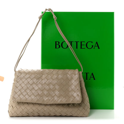 Bottega Veneta Calfskin Intrecciato Giorno Ecru 11 of 11