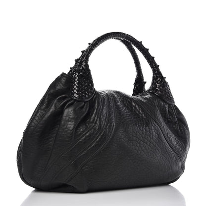 Fendi Nappa Nuvolata Spy Black 3 of 7