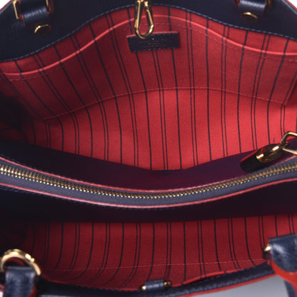 Louis Vuitton Empreinte Montaigne MM Marine Rouge 5 of 8
